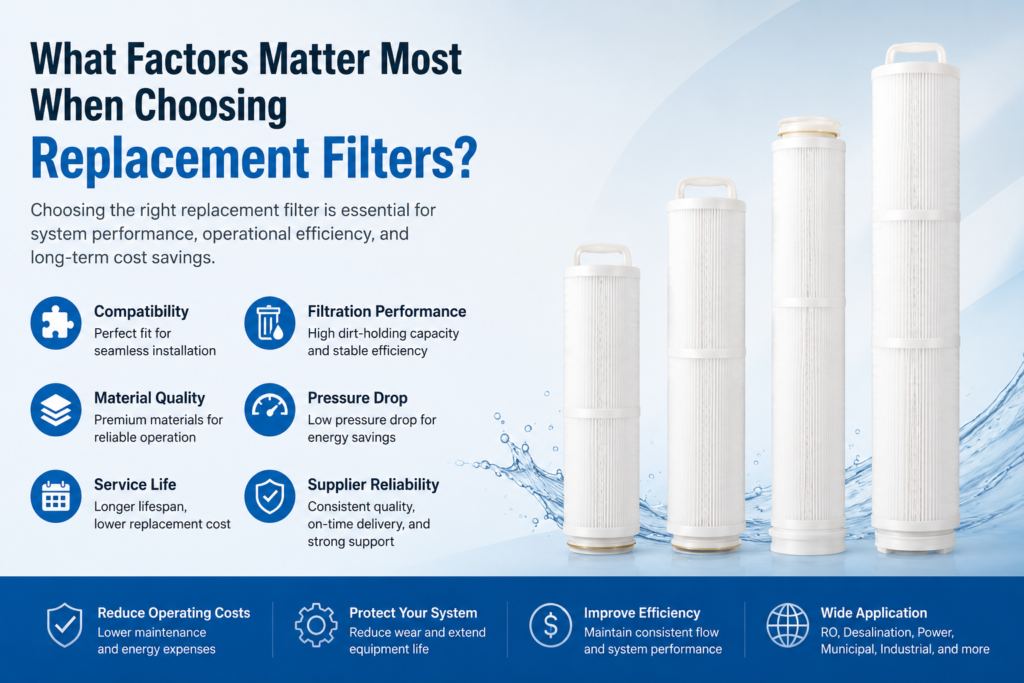 What Factors Matter Most When Choosing Replacement Filters?